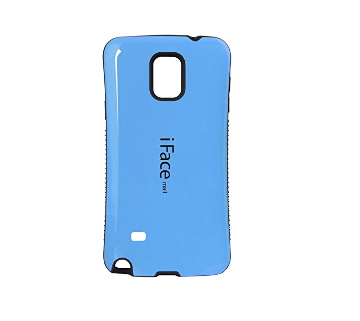 Galaxy Note4 Mobile Case iFace mall Mobile Case For Samsung Galaxy Note4  blue